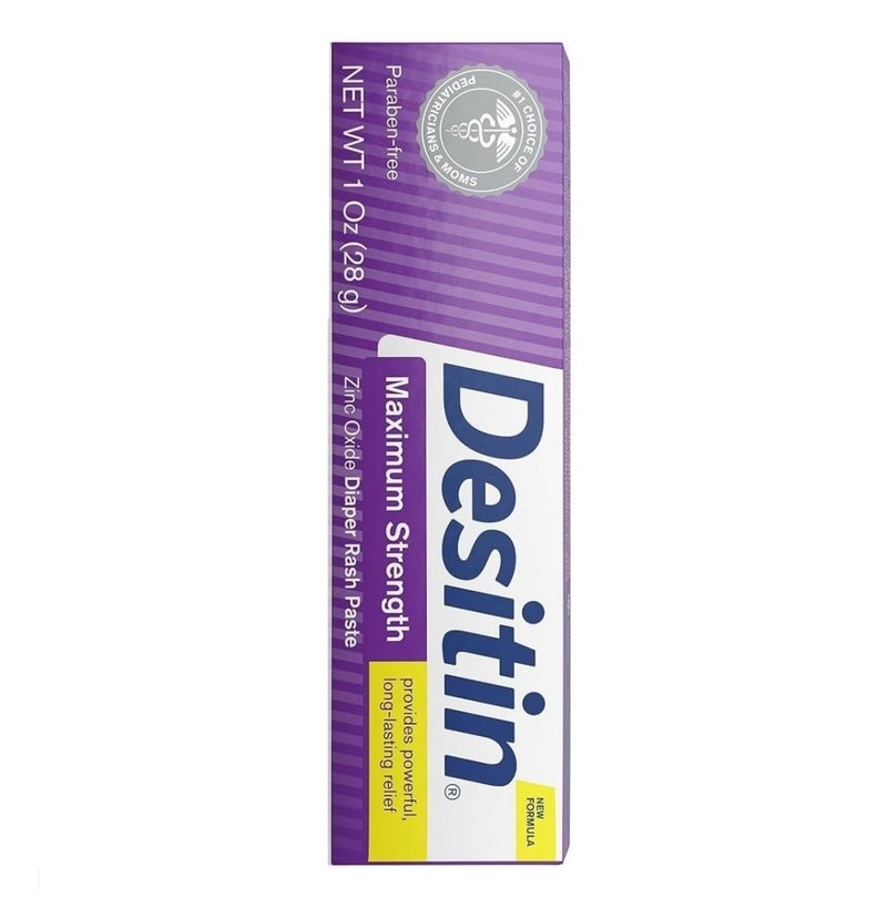 Comfort Axis DESITIN Maximum Strength Original Diaper Rash Paste 3-Piece Variety Sizes 4 oz, 2 oz, 1 oz Bundle Pack - Image 4